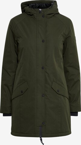 Oxmo Between-Seasons Parka 'Tamila' in Green: front