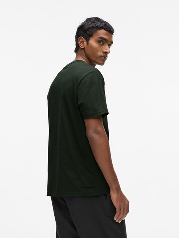 Karl Lagerfeld Póló 'Kameo' - zöld