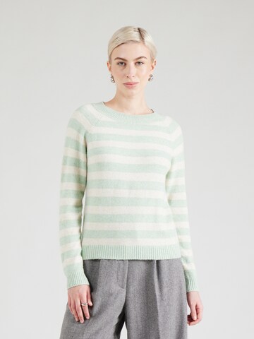 Pull-over 'VMDoffy' VERO MODA en beige : devant