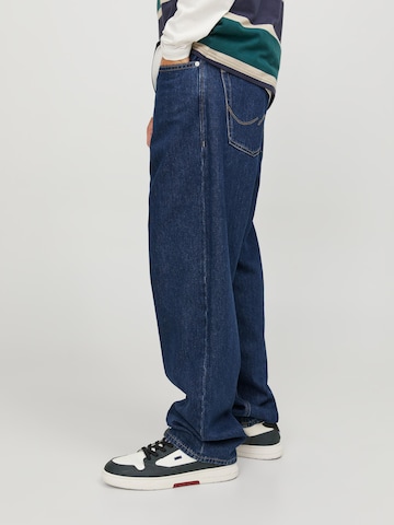 JACK & JONES Loosefit Jeans 'Eddie' i blå