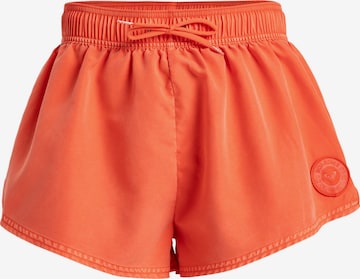Boardshorts 'No Bad Waves' ROXY en orange : devant