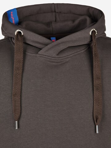 salzhaut Sweatshirt 'Heff' in Brown