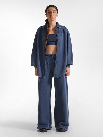 DEHA Wide Leg Hose in Blau: Vorderseite