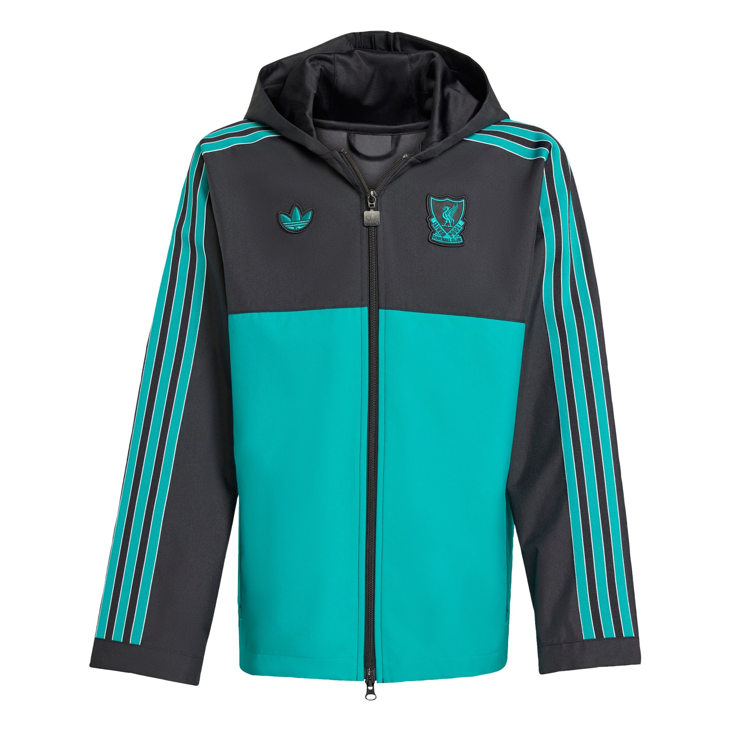 Veste de sport 'FC Liverpool Terrace Icons' ADIDAS ORIGINALS en noir