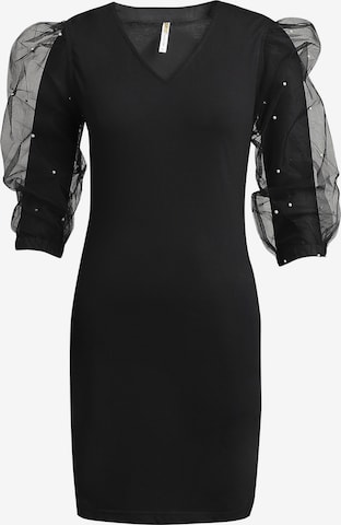 Campus Sutra Cocktail Dress 'Aida' in Black: front