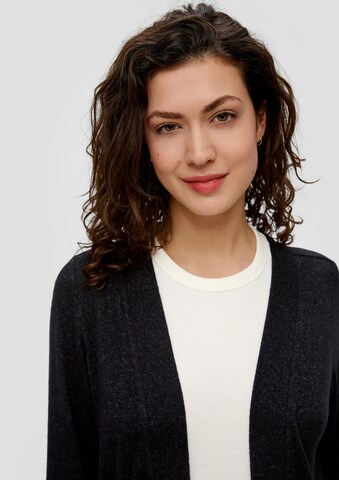 s.Oliver Gebreid vest in Zwart