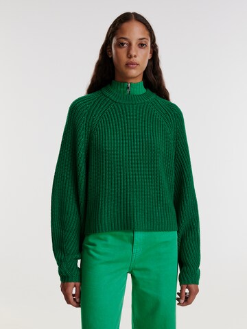 Pullover 'Martje' di EDITED in verde: frontale