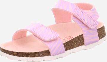 Sandales SUPERFIT en rose : devant