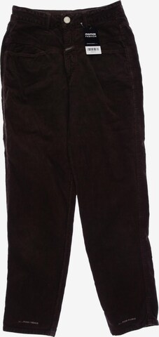 Closed Pants in L in Brown: front