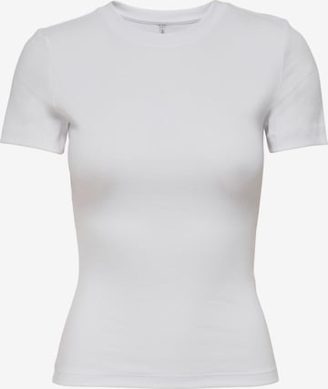 T-shirt 'Clean' ONLY en blanc : devant