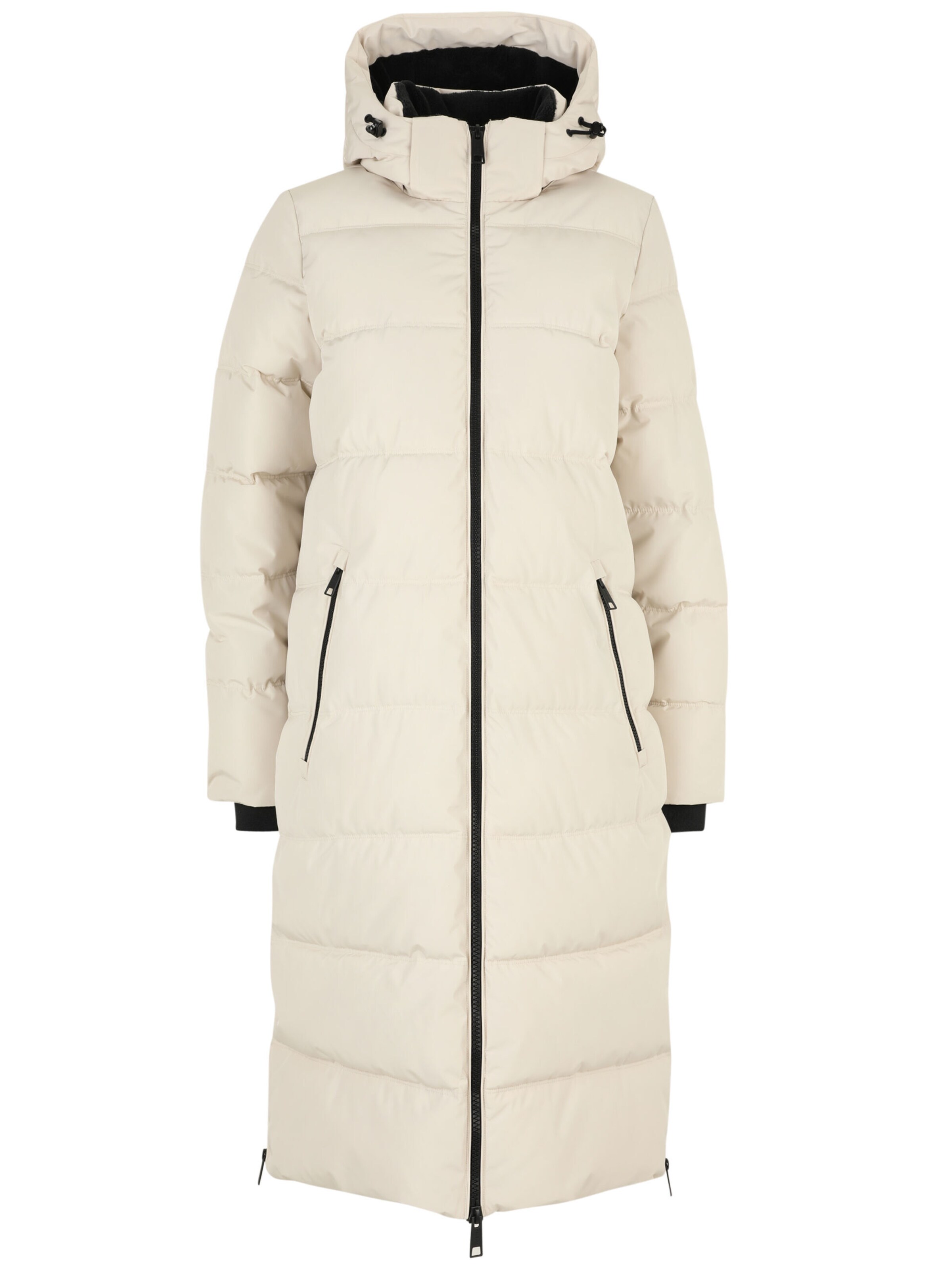 New View Winter Coat in Beige: front