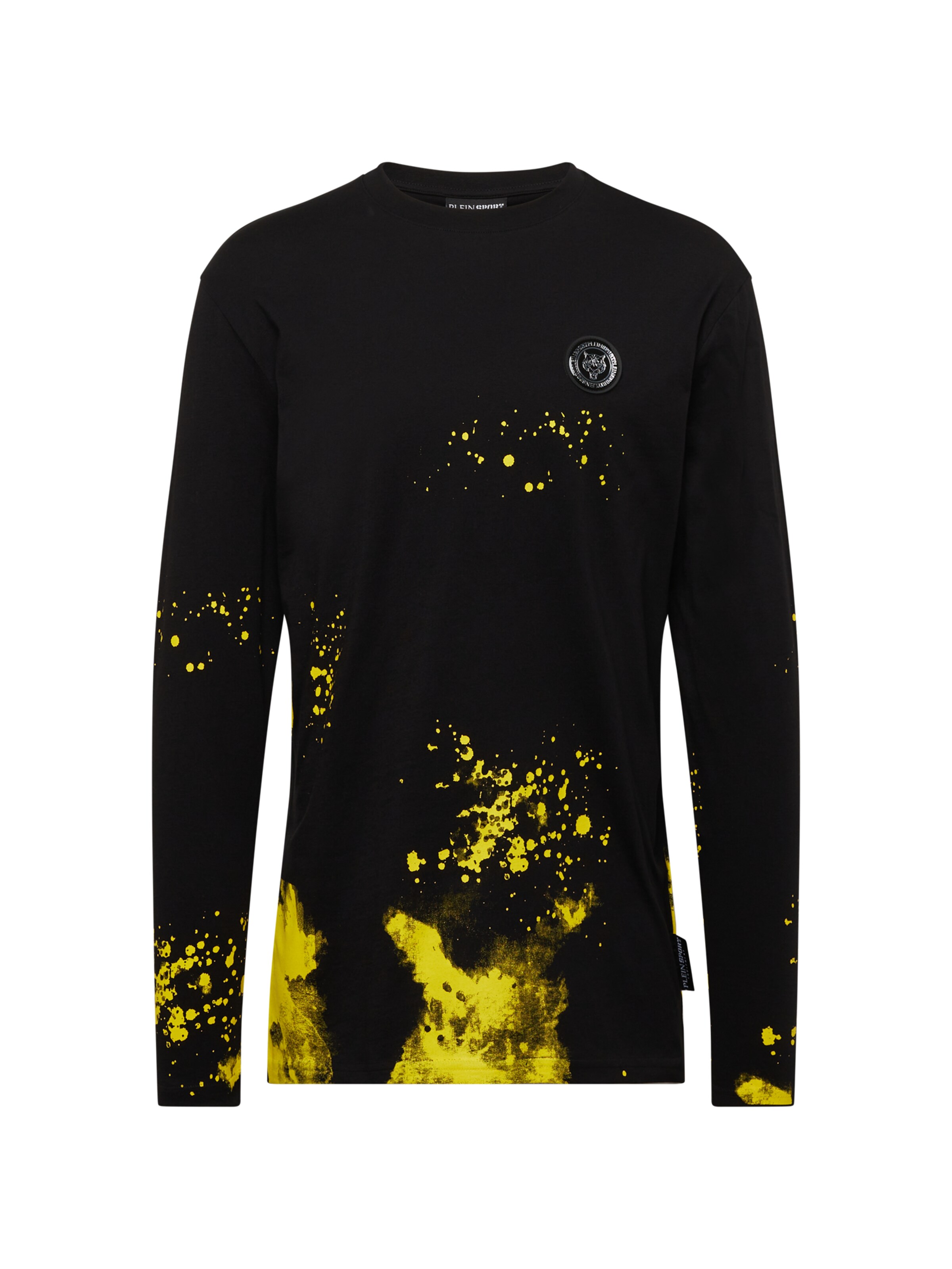 Plein Sport - Camisa 'Tiger' em preto: frente