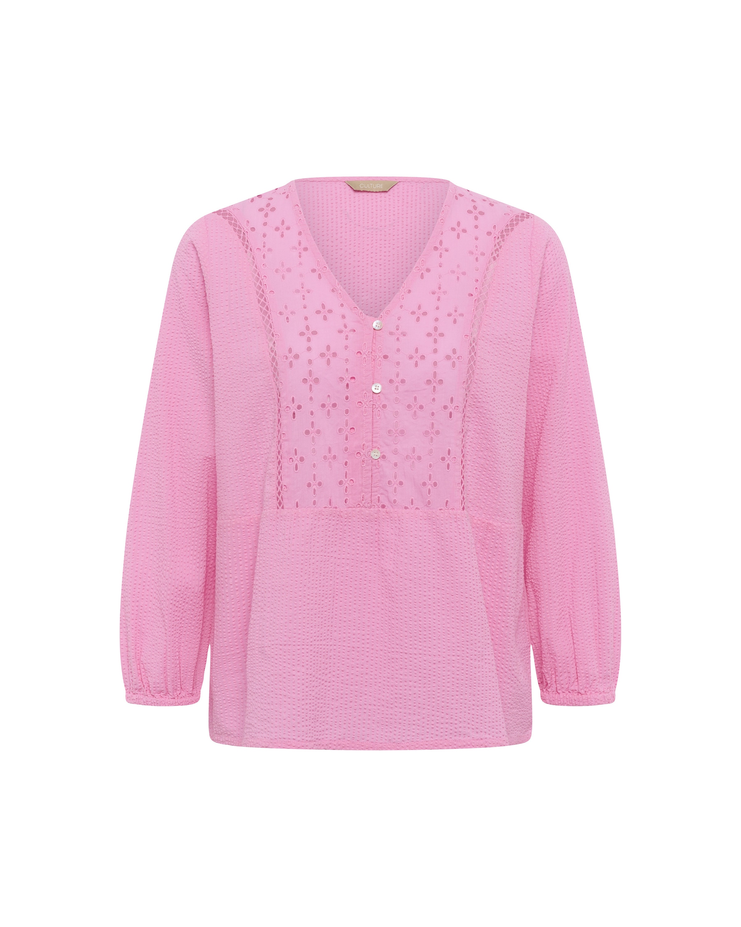 CULTURE Blouse 'CUannbritt' in Roze: voorkant