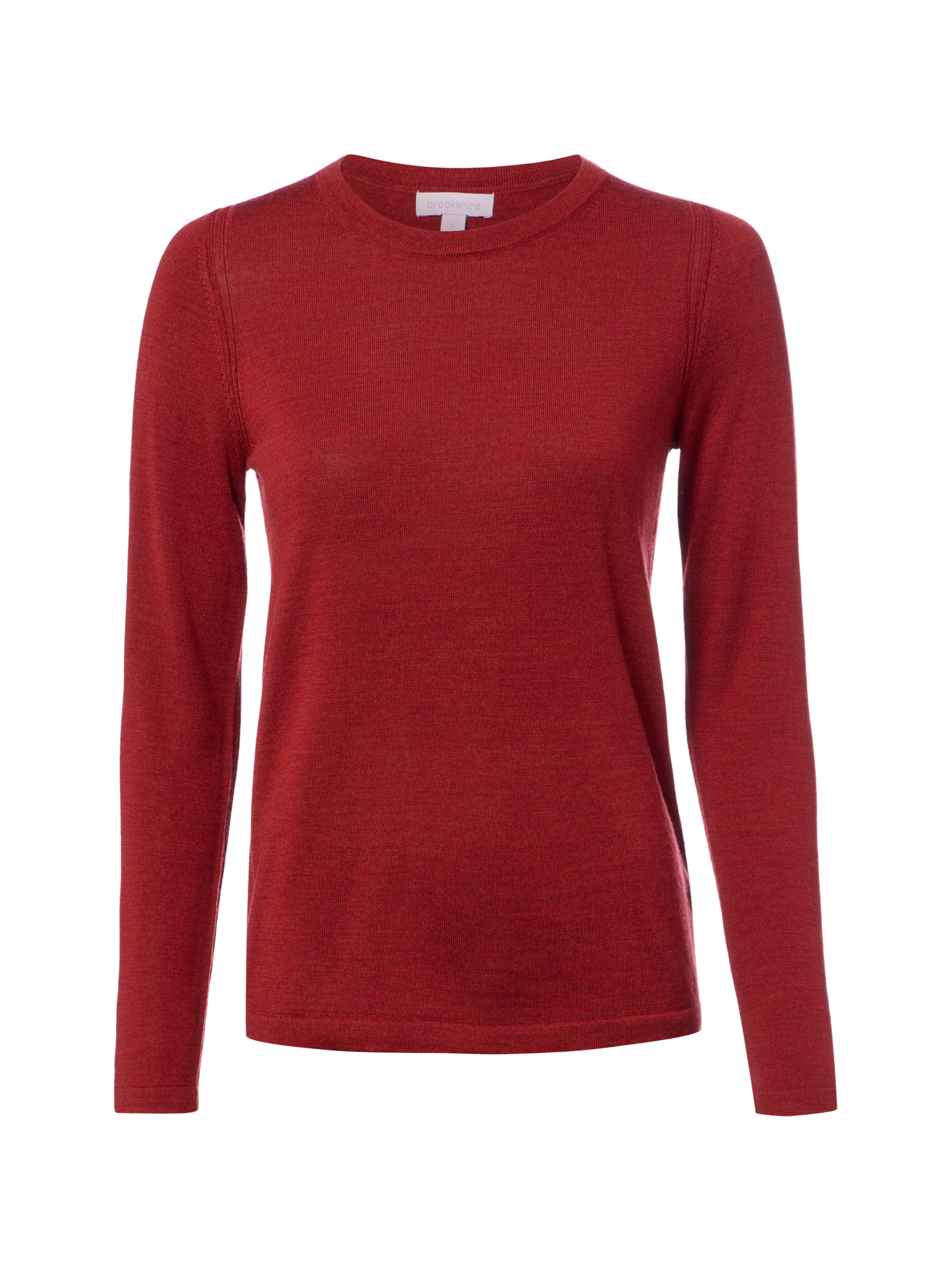 Pull-over Brookshire en rouge : devant