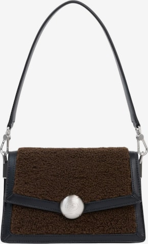 LACOSTE - Bolso de hombro 'Tennis Bliss' en marrón: frente