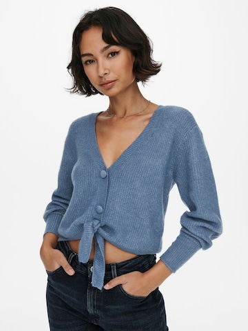 ONLY Knit Cardigan 'MONICA' in Blue