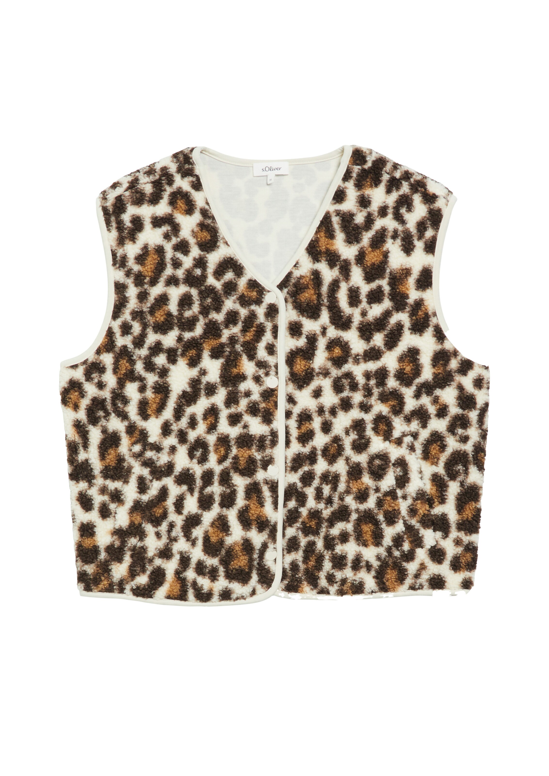 Gilet s.Oliver en beige : devant