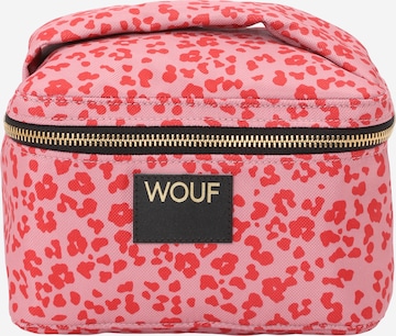 Wouf Toilettilaukku 'Roar' värissä vaaleanpunainen: etupuoli