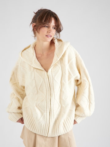 millane Strickjacke 'Paula' in Beige: predná strana