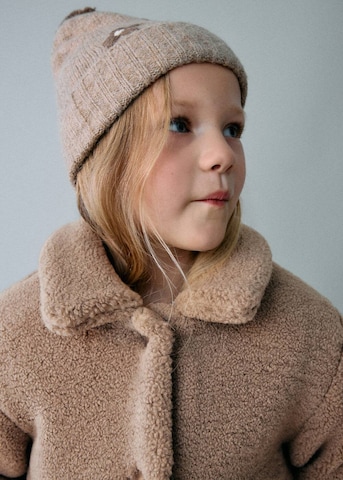 MANGO KIDS Coat in Brown