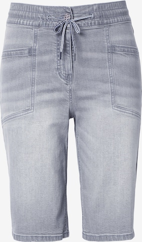 Ulla Popken Regular Jeans in Grey: front