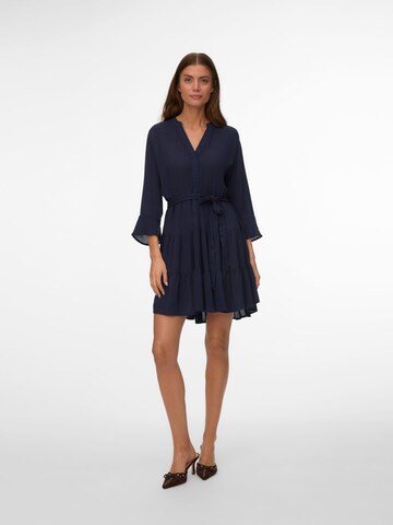 VERO MODA Jurk 'VMMenny' in Blauw