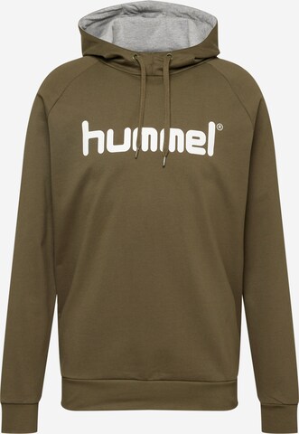 Hummel Sweatshirt in Green: front