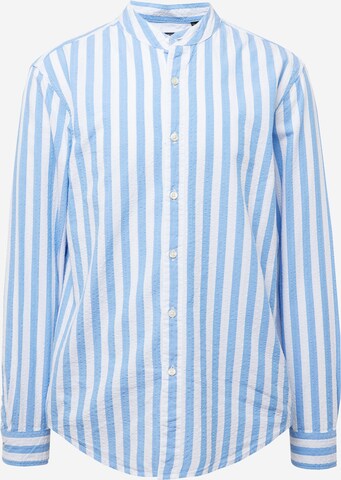 Dockers Regular fit Button Up Shirt in Blue: front