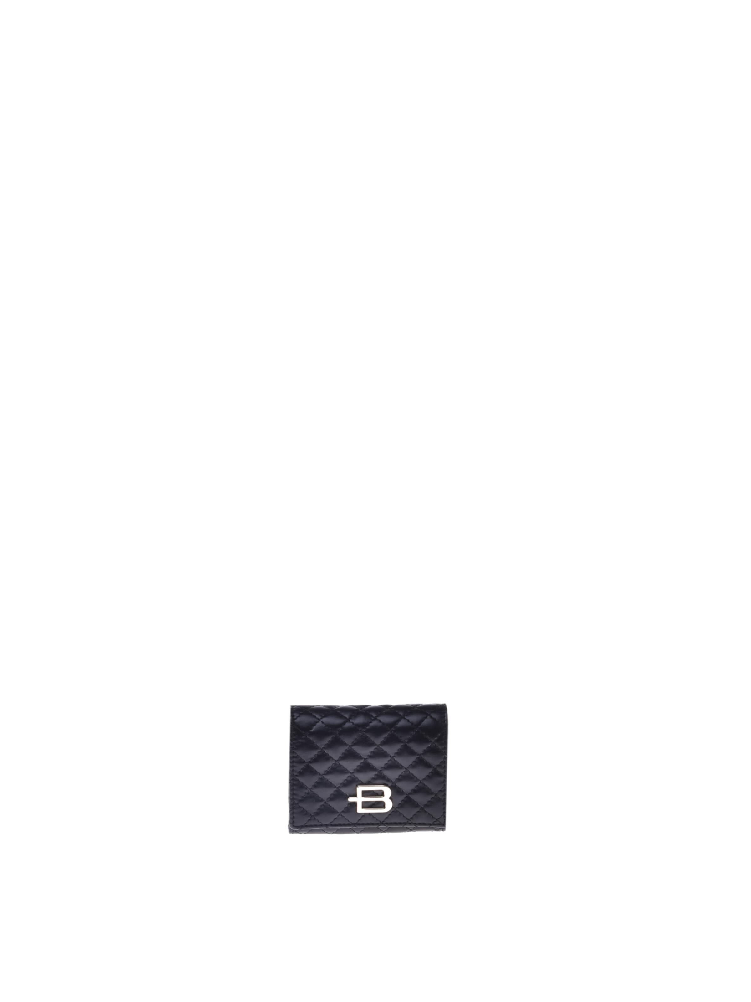 BALDININI Wallet in Black: front