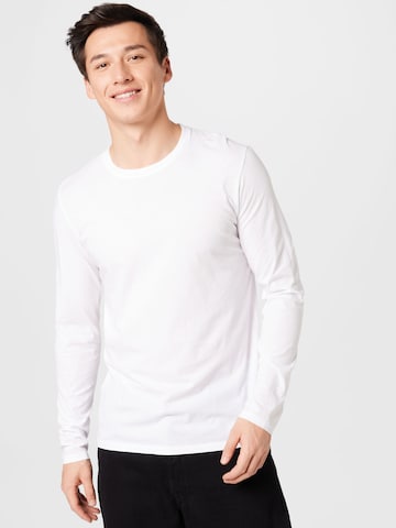 AMERICAN VINTAGE Koszulka 'Decatur' w kolorze biały: przód