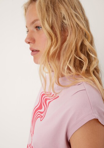 T-shirt QS en rose