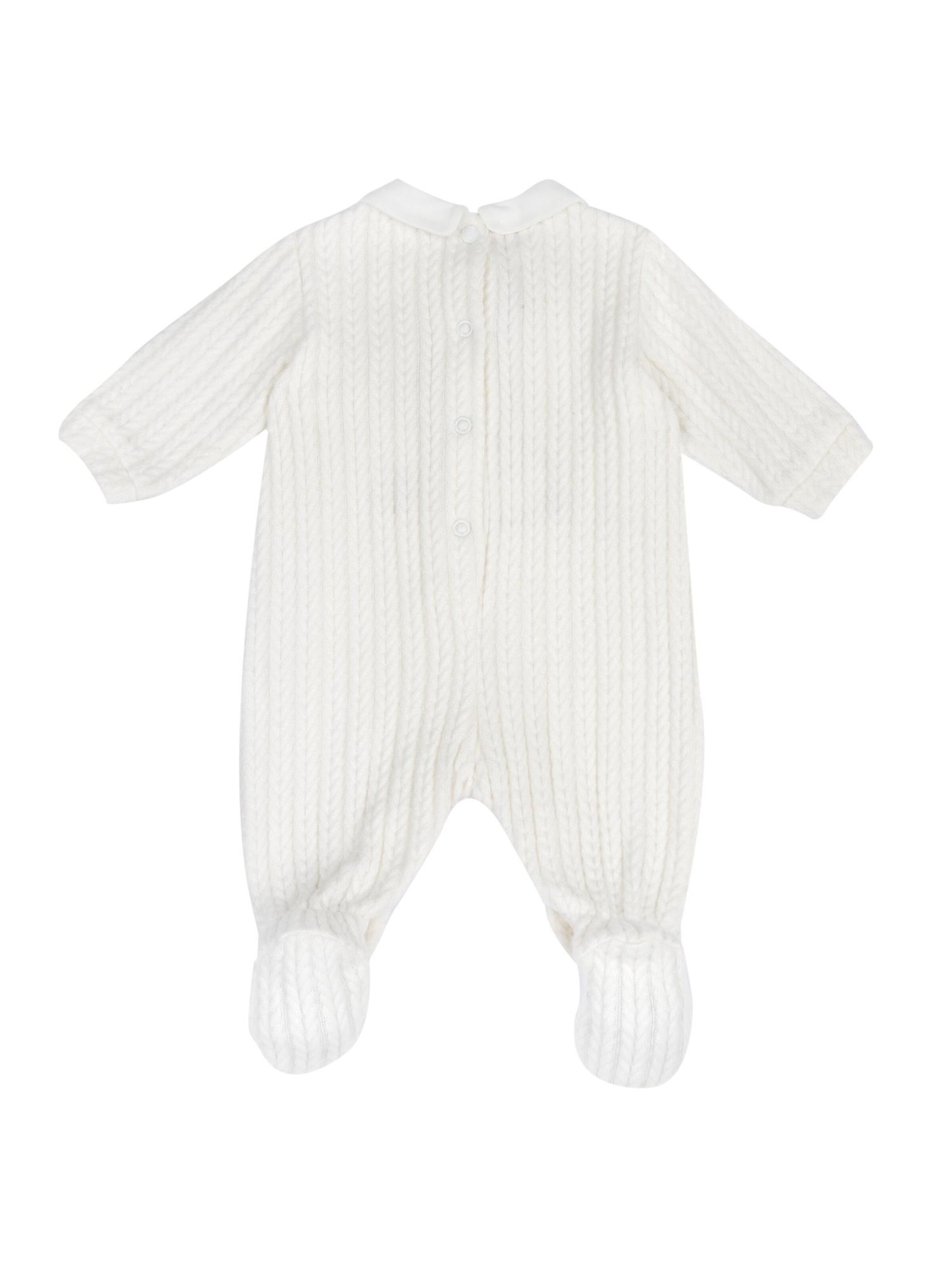 Chicco Бебешки гащеризони/боди в бяло