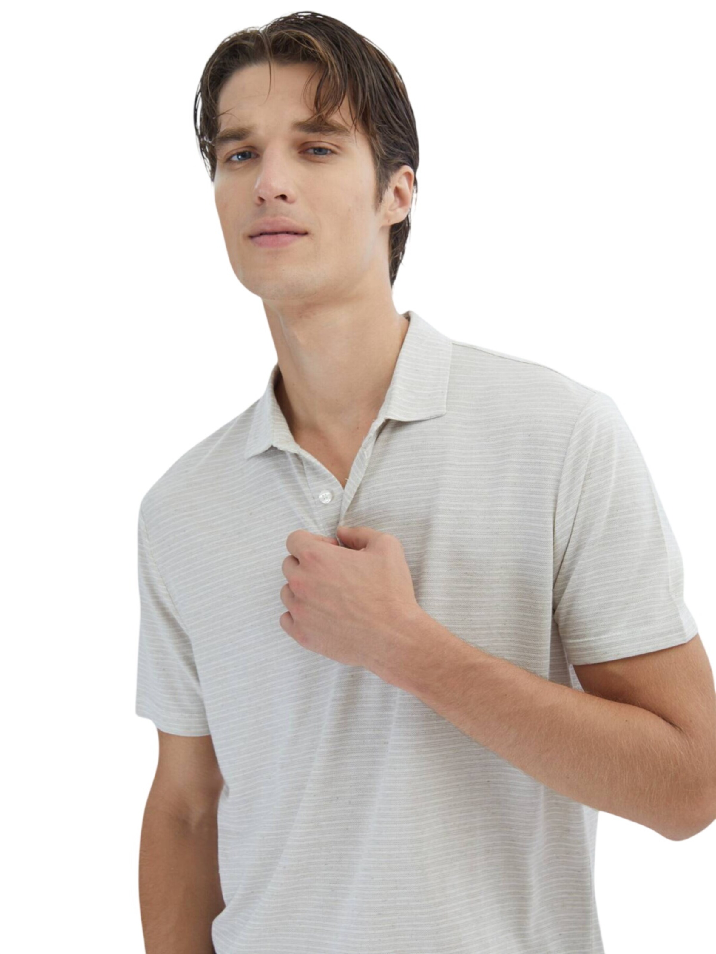 KİP Poloshirt in Beige