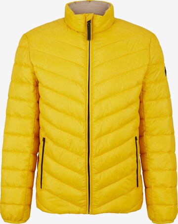 TOM TAILOR Between-Season Jacket in Yellow: front