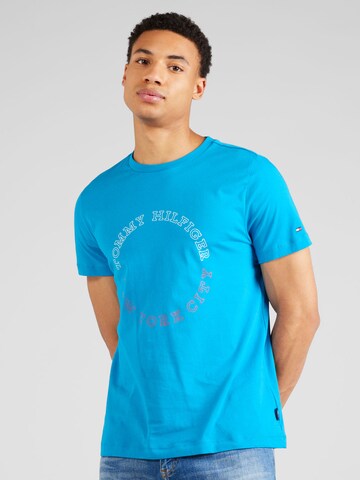 TOMMY HILFIGER T-Shirt in Blau: predná strana