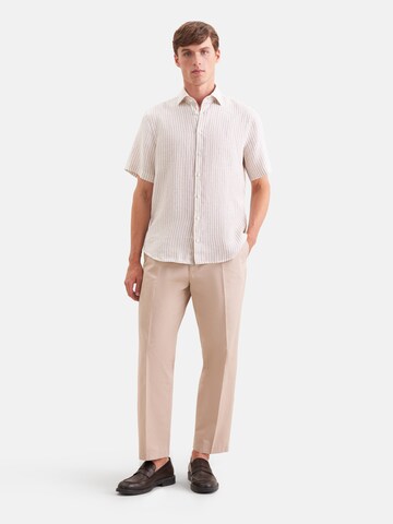 Coupe regular Chemise business SEIDENSTICKER en beige