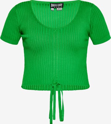 nascita Top in Green: front