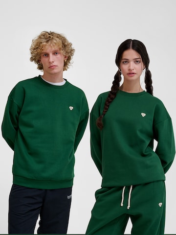Hummel Sweatshirt 'Bee' in Grün: Vorderseite