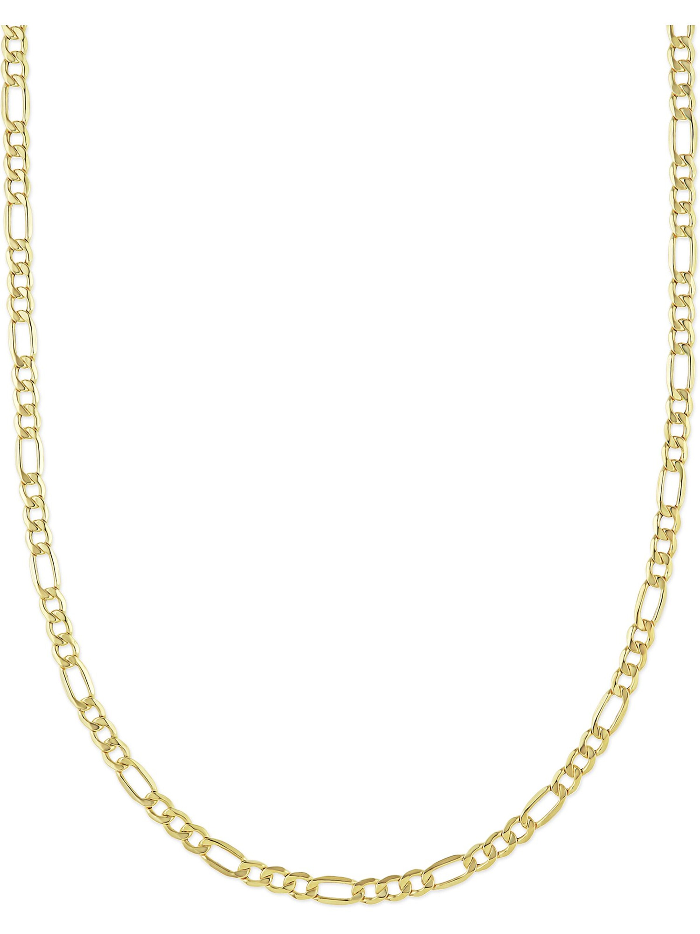 FAVS Necklace in Gold: front