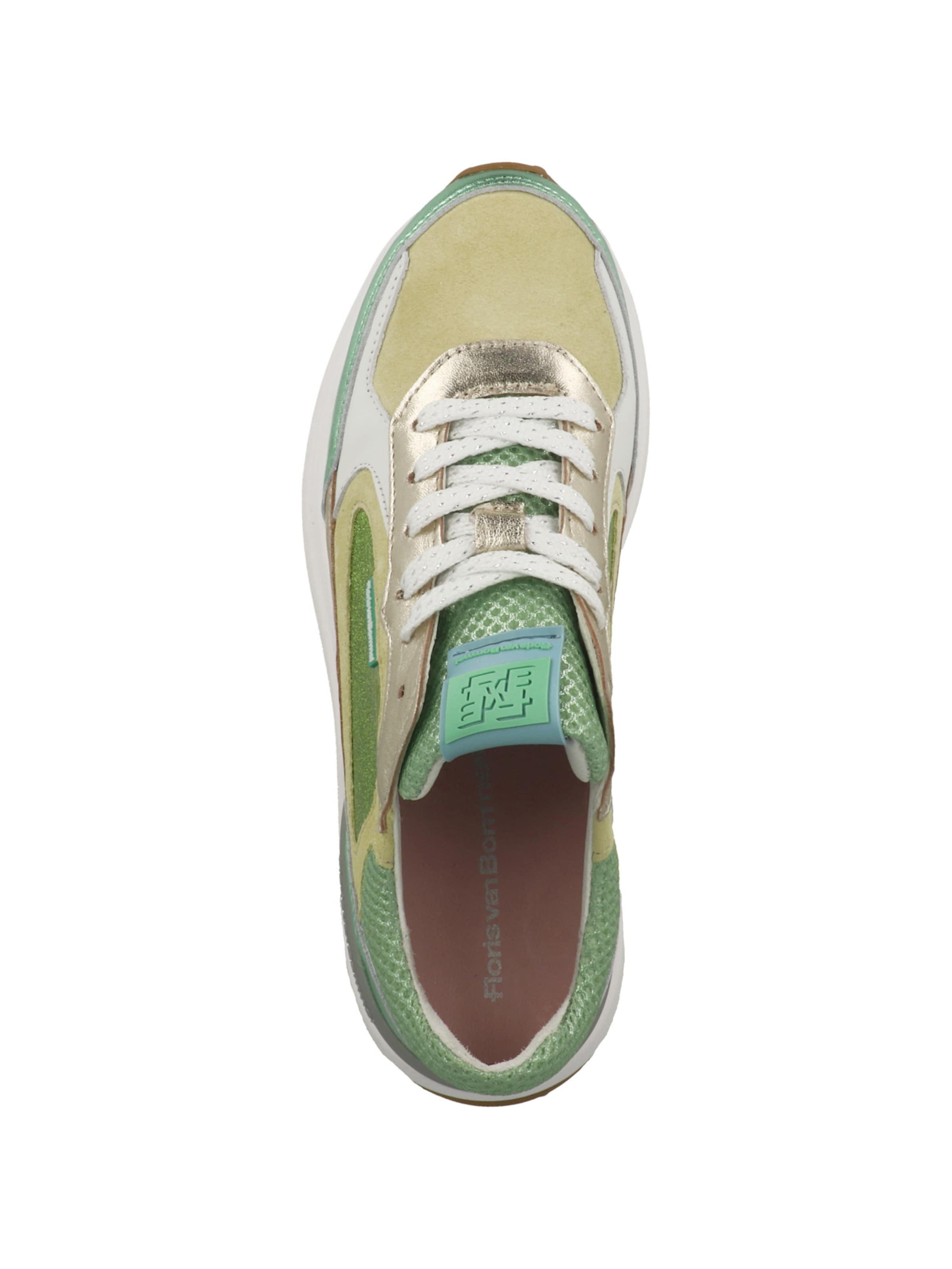 Baskets basses 'Noppi 35.38' Floris van Bommel en vert