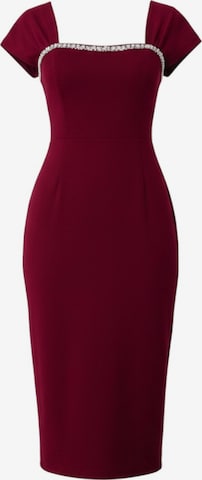 WOMAN VISION Jurk in Rood: voorkant