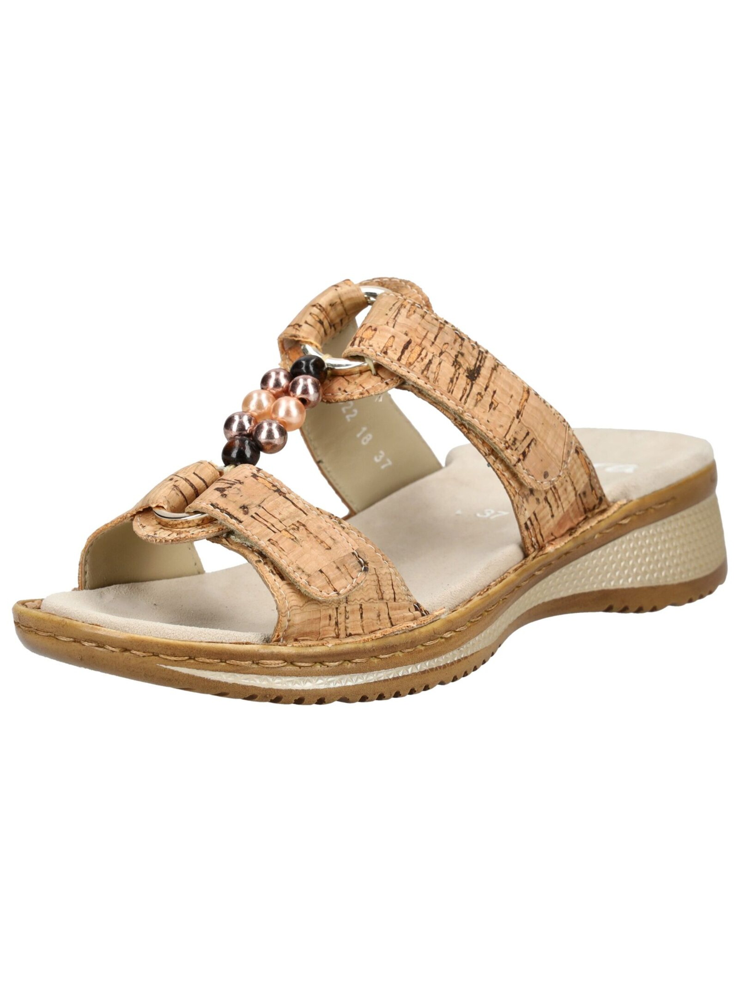 ARA Pantolette in Beige: Vorderseite