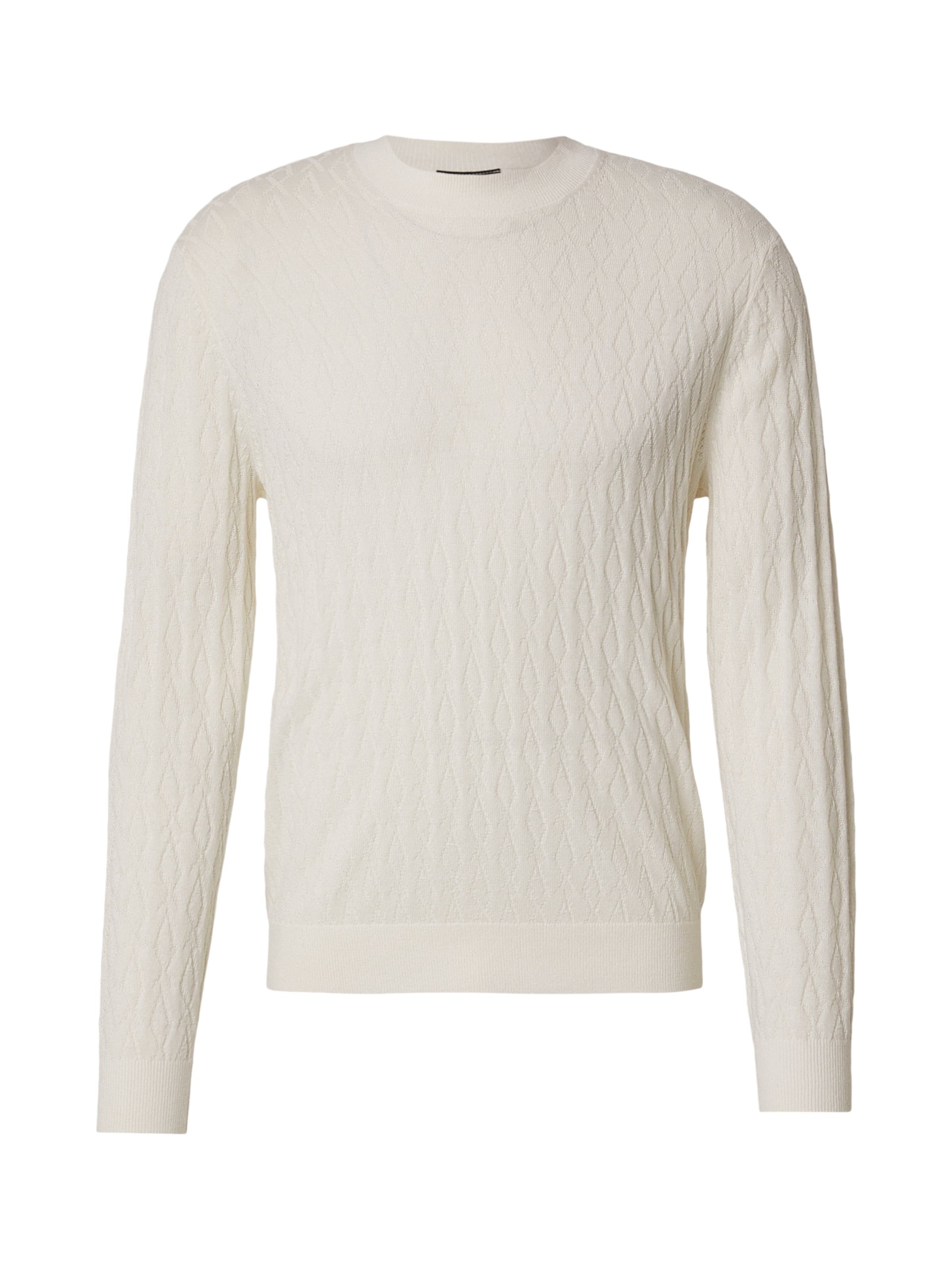 ARMANI EXCHANGE Sweater in White: front
