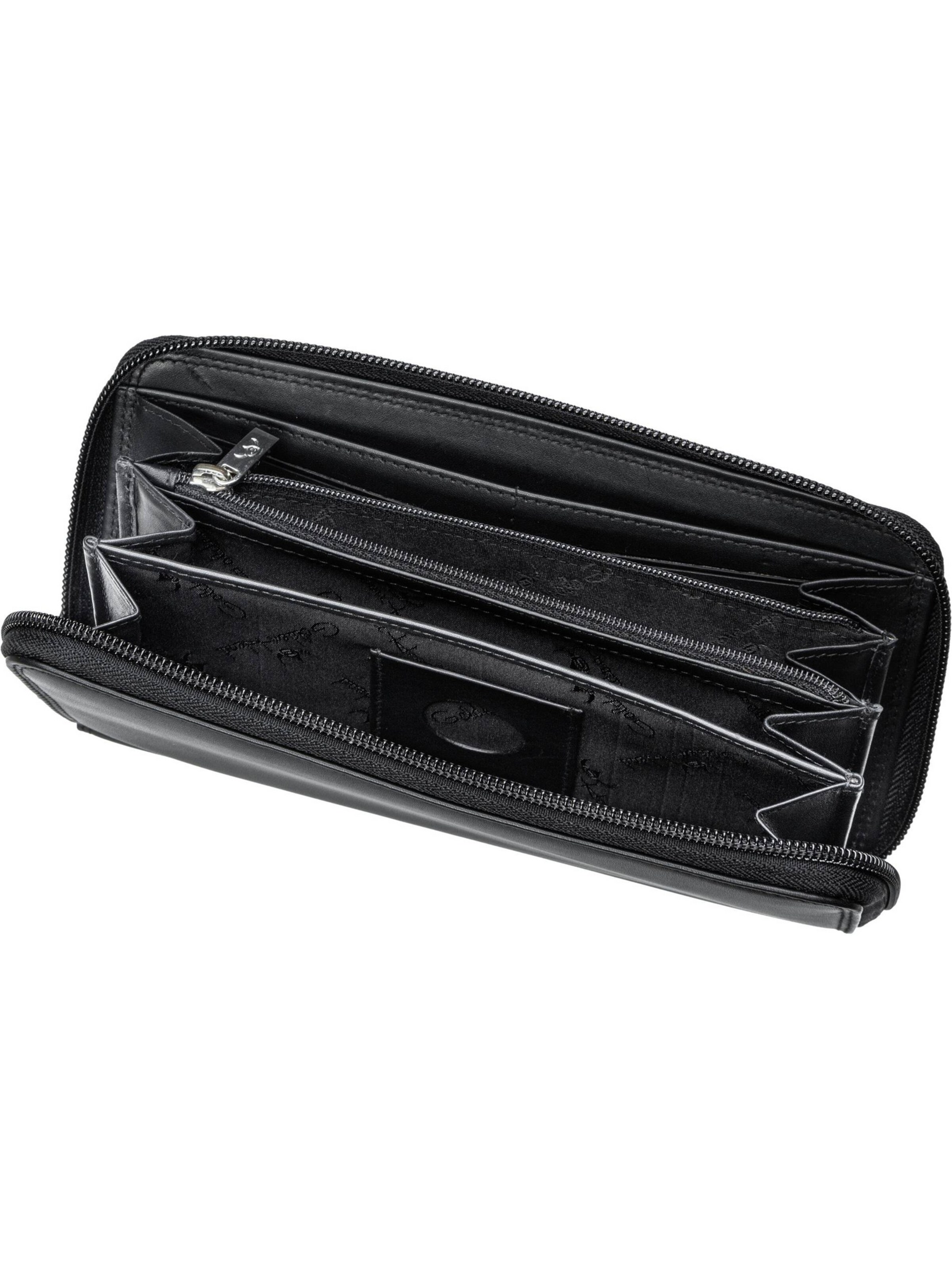 GOLDEN HEAD Wallet 'Polo' in Black