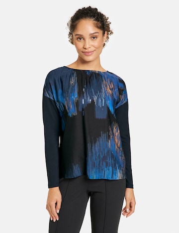 GERRY WEBER Shirt in Blauw: voorkant