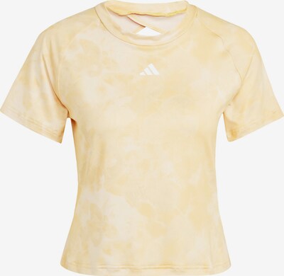 ADIDAS PERFORMANCE T-shirt fonctionnel 'Essentials' en chamois / beige clair, Vue avec produit