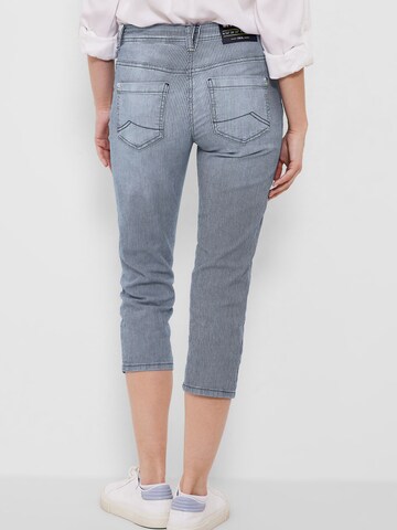 Coupe slim Pantalon CECIL en bleu