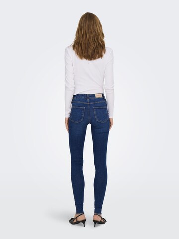 ONLY Skinny Jeans 'JOSIE' in Blauw