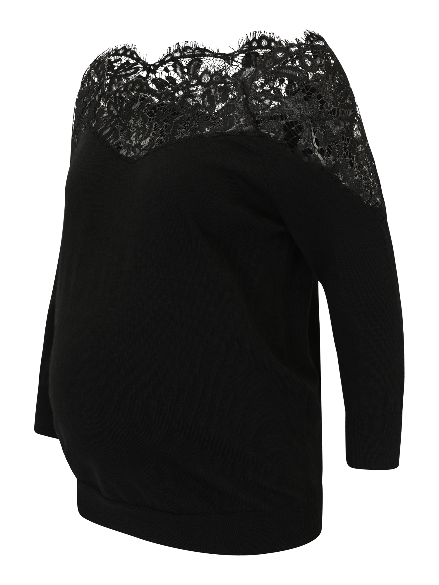 Donna IlBr1 Only Maternity Pullover Mally in Nero 