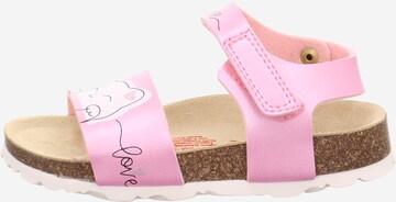 SUPERFIT Sandały w kolorze różowy
